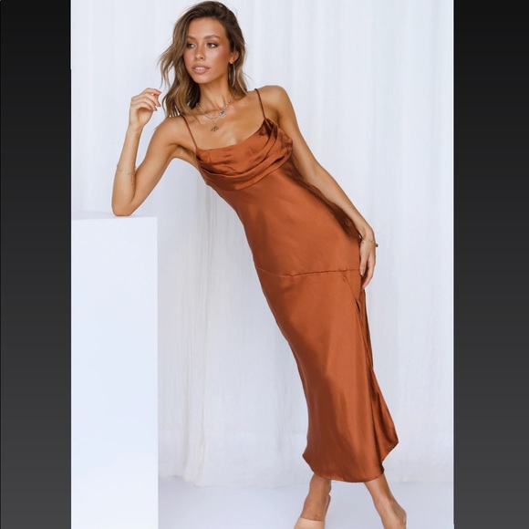 Hello Molly Dresses Hello Molly Lychee Martini Midi Dress Poshmark